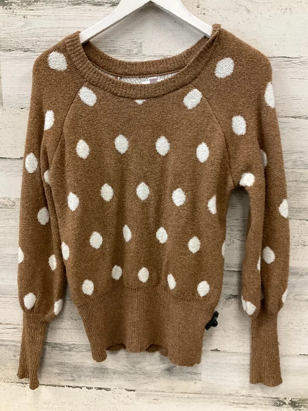 Sweater By Lc Lauren Conrad In Brown, Size: Xs