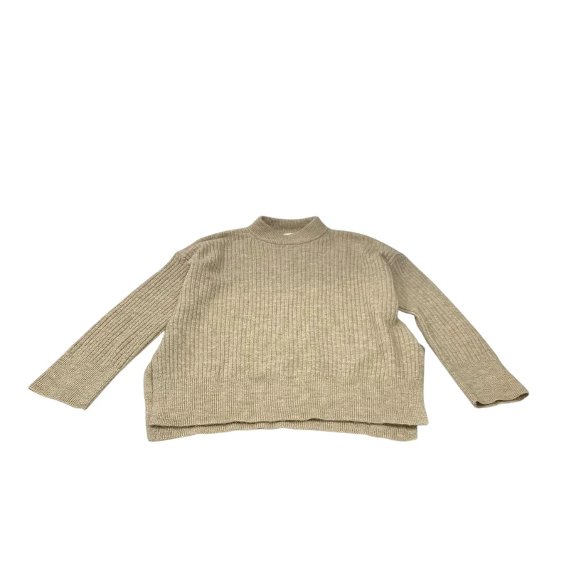 Sweater By H&m In Tan, Size: Xs