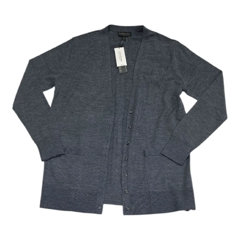 Cardigan By Banana Republic In Grey, Size: S