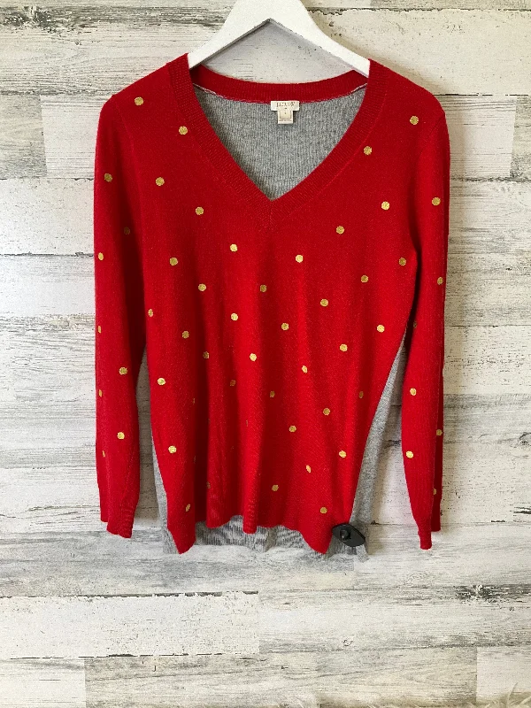 Sweater By J. Crew In Red, Size: S