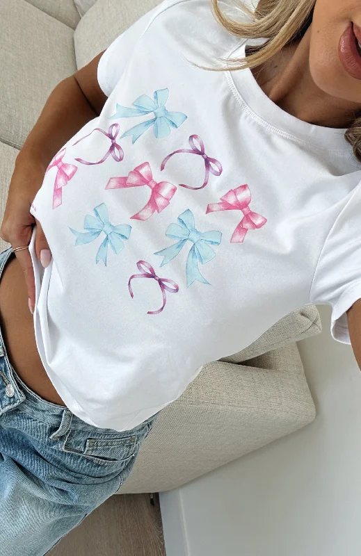 Can't Complain Relaxed Baby Tee White