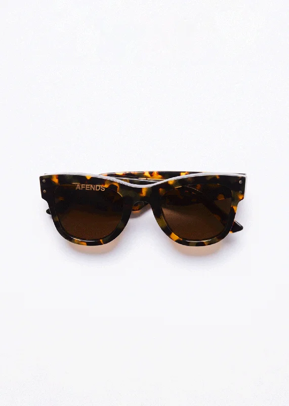 AFENDS Unisex Premium OG - Sunglasses - Brown Shell