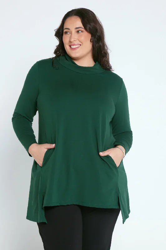 Joslin Cowl Tunic - Forest