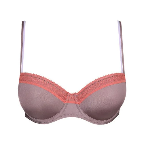 MARIE JO MATTHIAS PADDED BALCONY BRA - CITY GLOW