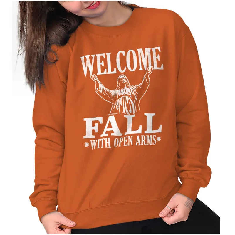 Welcome Fall Crewneck Sweatshirt