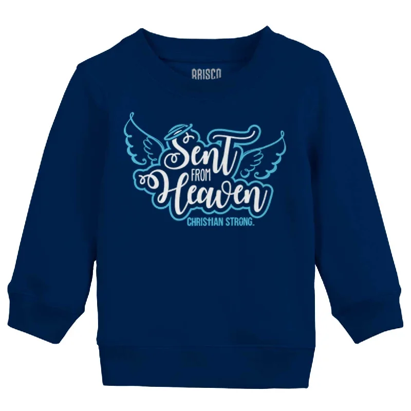 Sent From Heaven Toddler Crewneck Sweatshirt