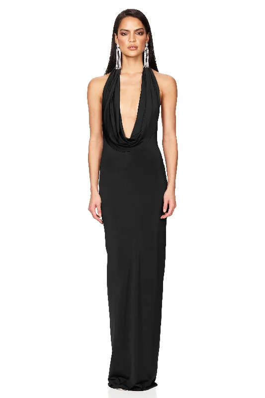 Nookie Element Gown - Black