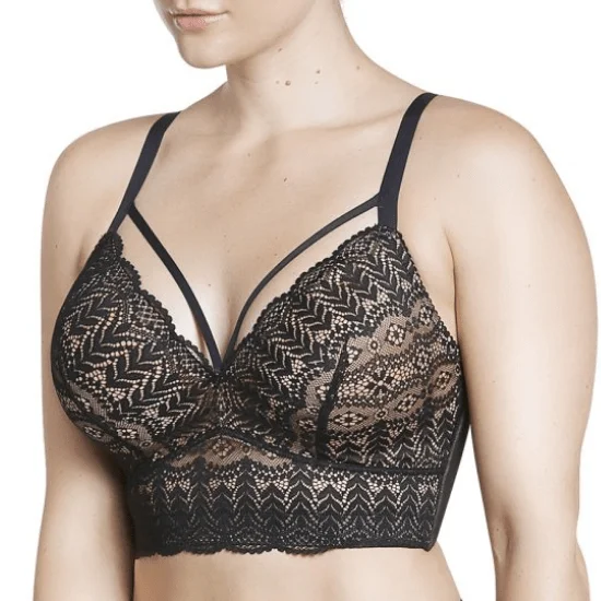 Mia Lace Bralette P5951 Black