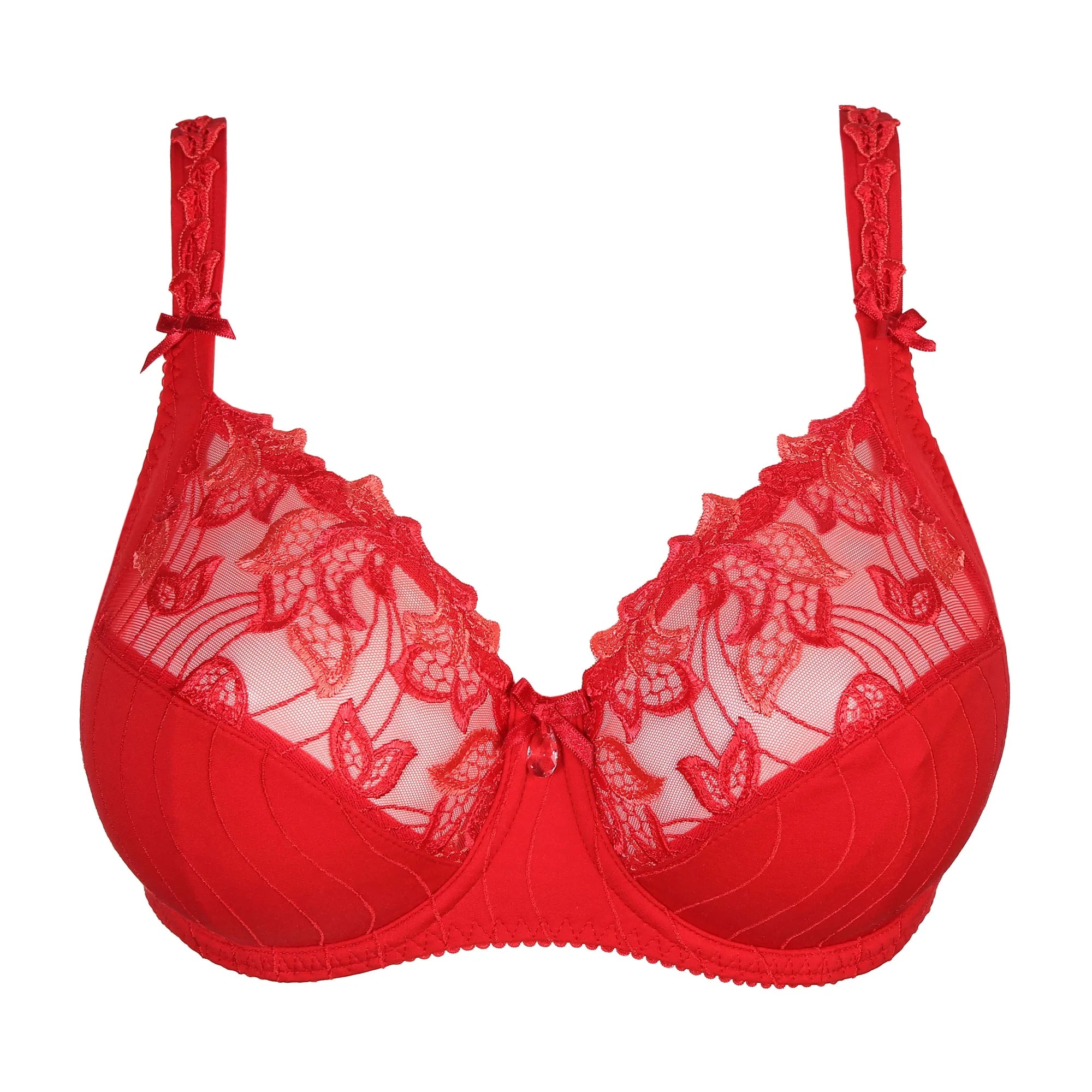 PRIMA DONNA DEAUVILLE FULL CUP BRA - SCARLET