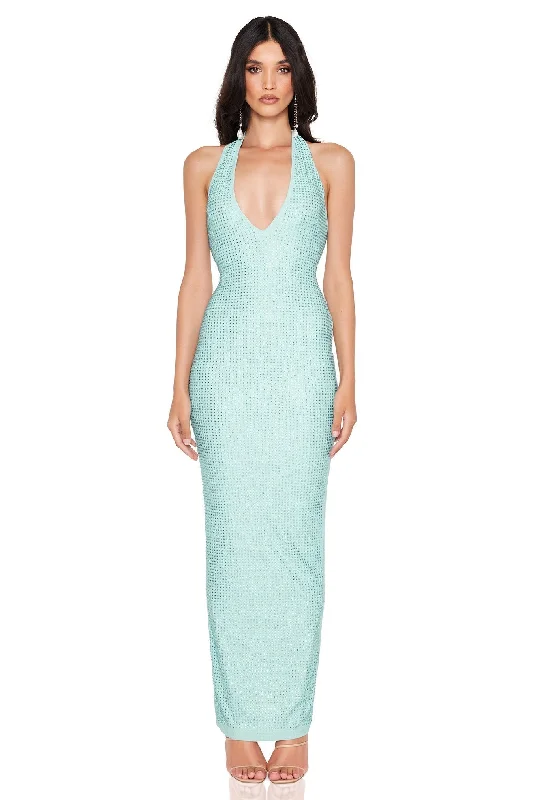 Nookie Adriana Maxi Dress - Turquoise