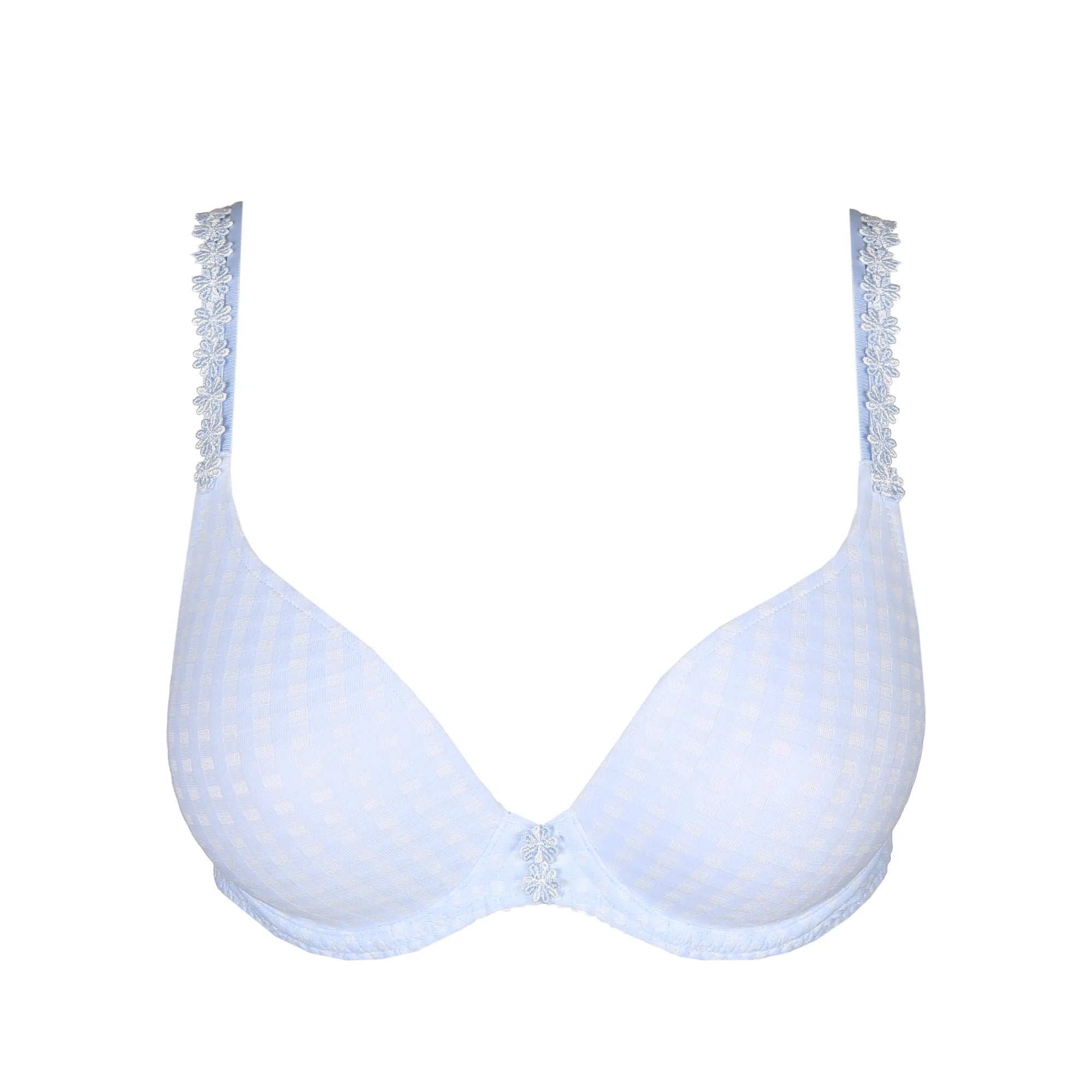 MARIE JO AVERO PADDED BRA HEART SHAPE - TINY VICHY