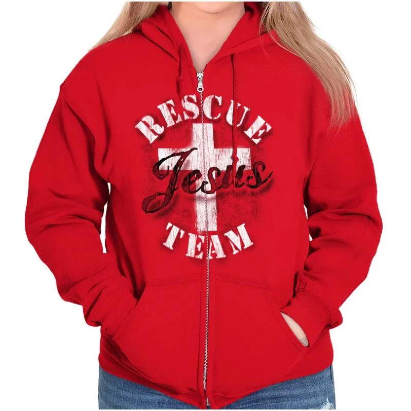 Rescue Team Zip Hoodie