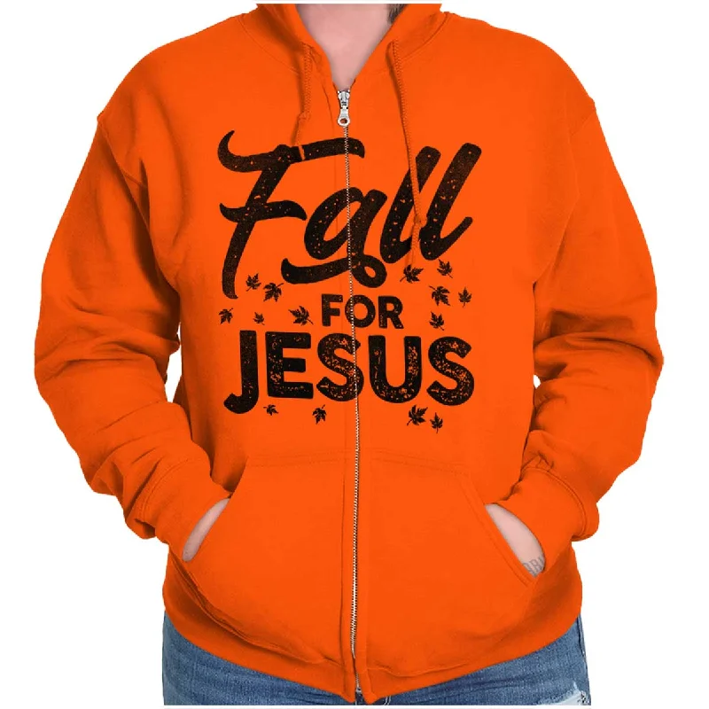 Fall for Jesus Zip Hoodie