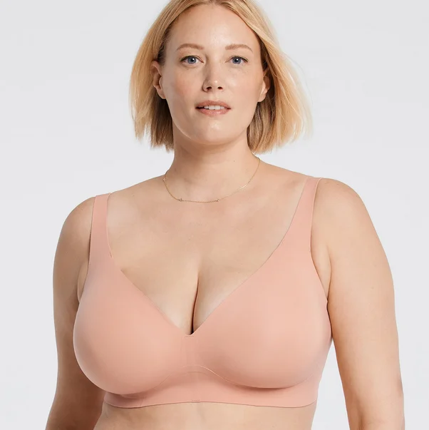 Starlette Plunge Wirefree Bra Himalayan Salt