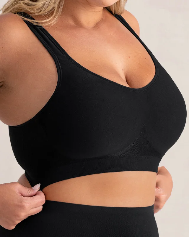 Drahtloser Push Up Shaper Ohne Bügel BH für täglichen Komfort