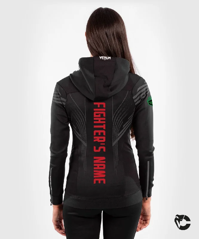 UFC Venum Fighters Authentic Fight Night Women's Walkout Hoodie - Black