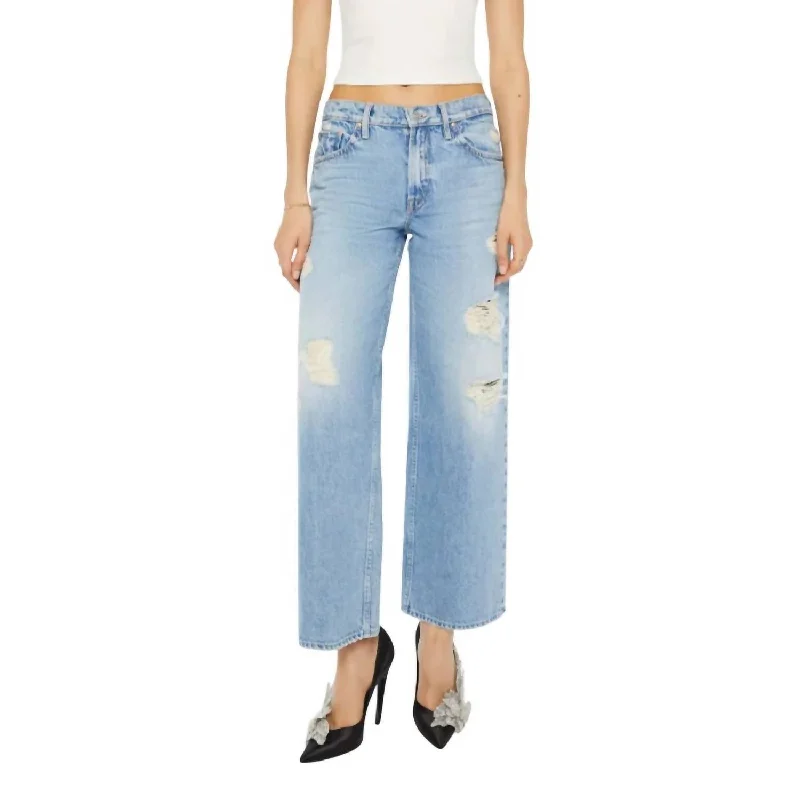 Down Low Spinner Hover Jeans In Holy Roller