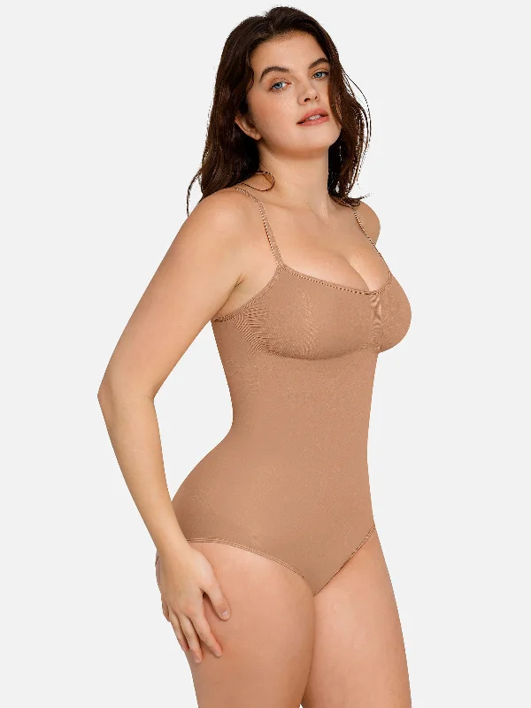 Feelingirl Everyday Wear Seamless Thong Bodysuit