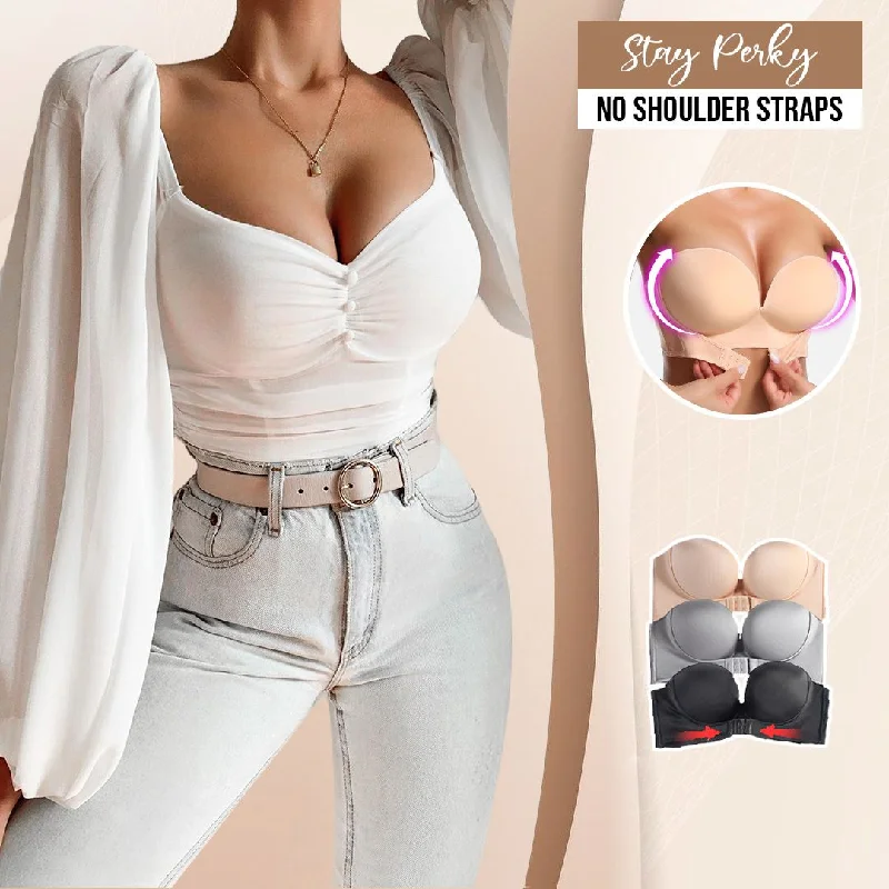 Up Wing - Front Buckle Strapless Wireless 🅑🅡🅐