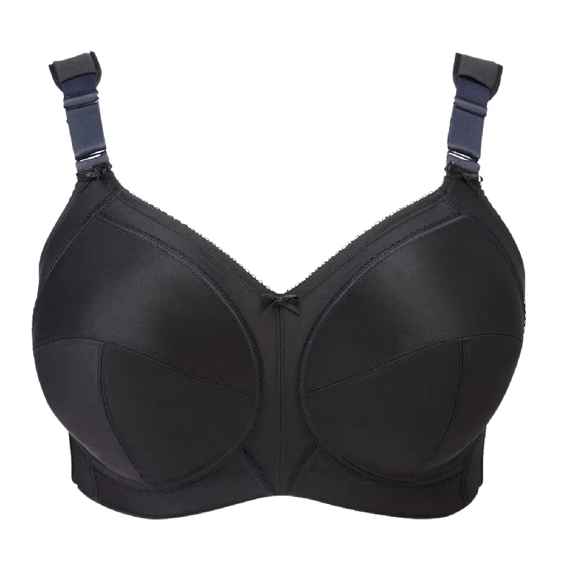 GODDESS AUDREY SOFT CUP NON WIRE BRA - BLACK