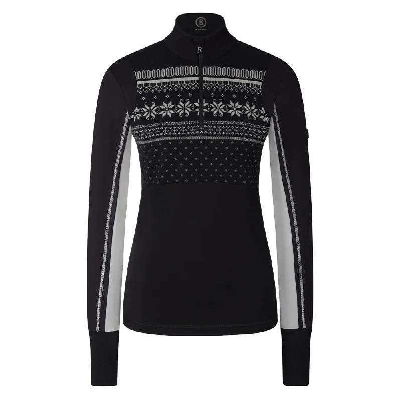 Bogner Jorina Golf Pullover Black - FW22 Women