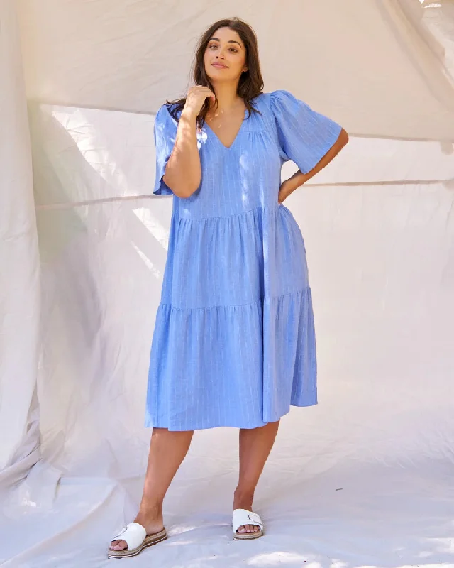 Betty Basics Regina Linen Dress