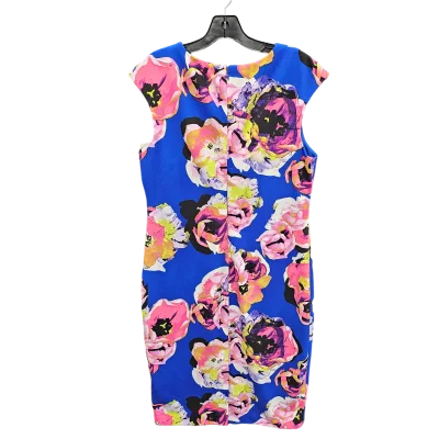 Floral Print Dress Work Tahari By Arthur Levine, Size 10