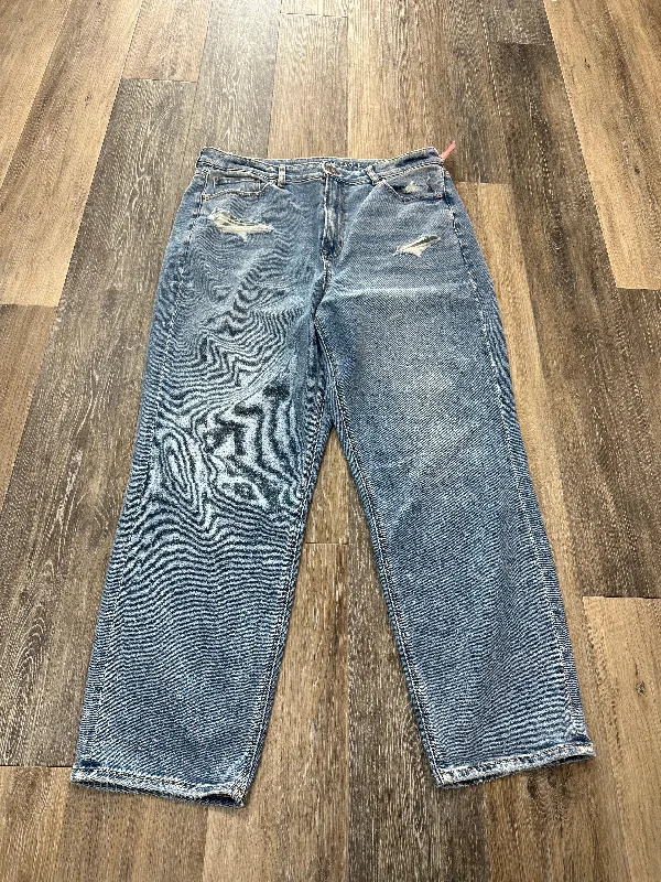 Jeans Straight By American Eagle  Size: 16