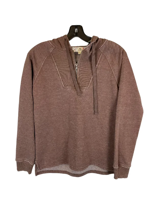 Top Long Sleeve By Pink Republic In Brown, Size: Xs