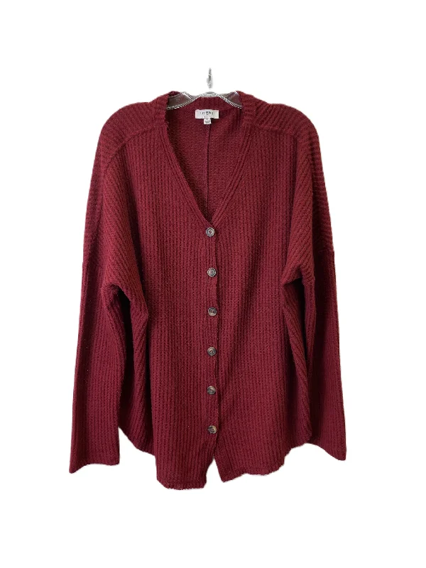 Top Long Sleeve By Umgee In Red, Size: L