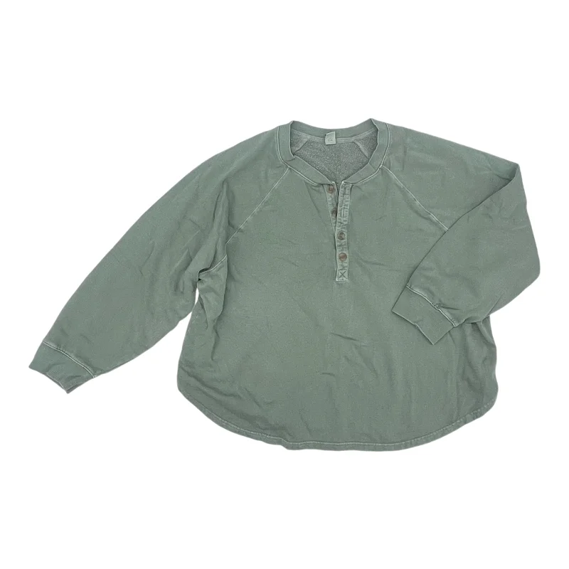 Top Ls By Old Navy In Green, Size:2X