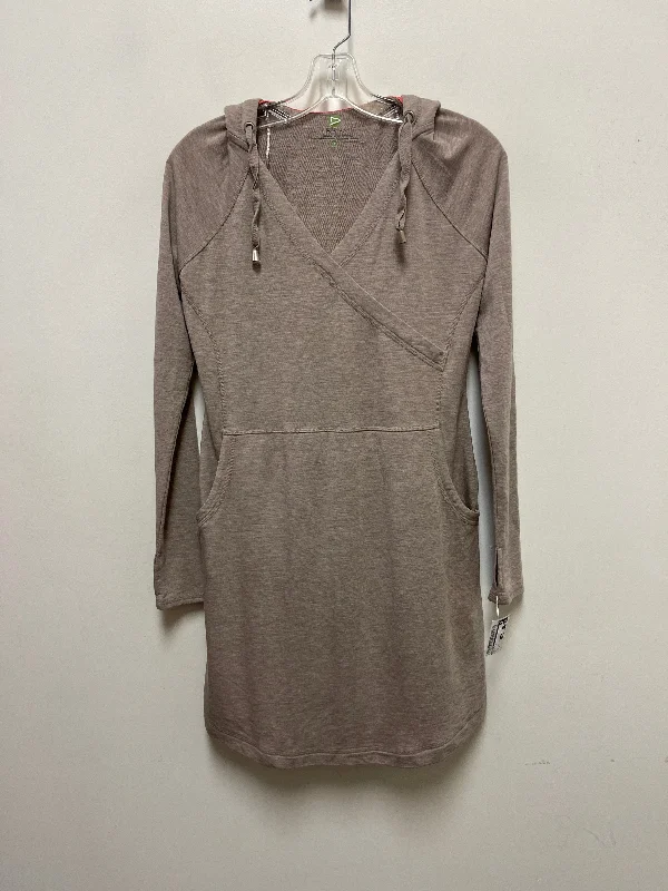 Tunic Long Sleeve By Dakini In Grey, Size: S