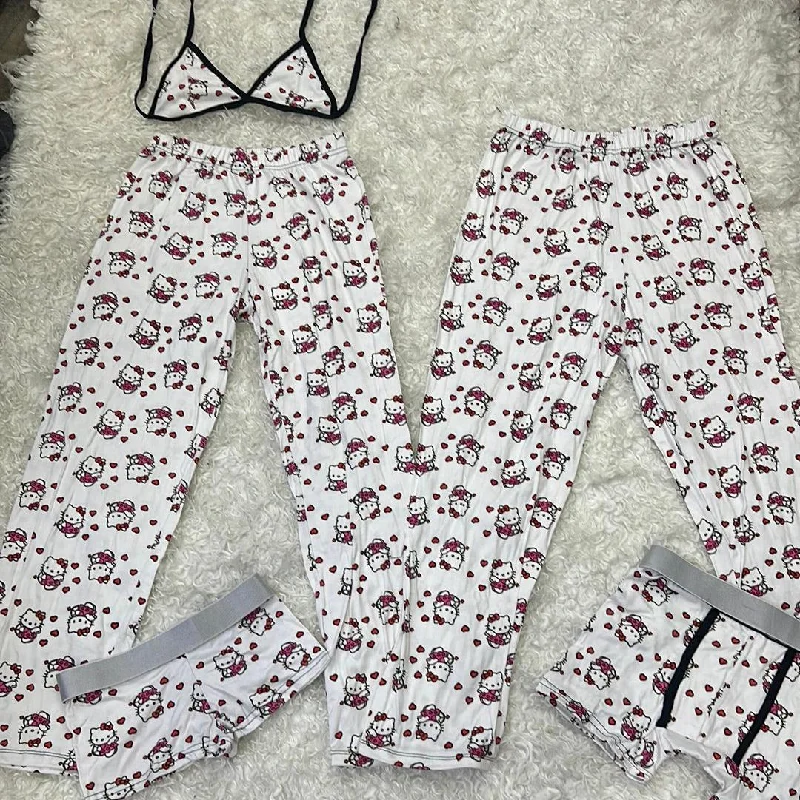 Hello kitty arrowing 5 pcs pajama duo