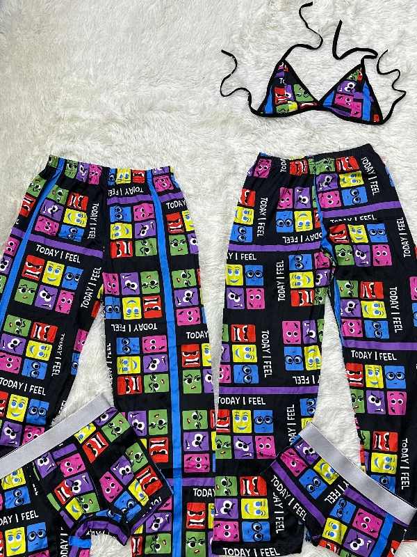 Inside out 5 pcs pajama duo