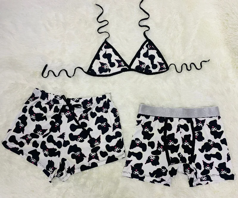 Kuromy little cow Matching shorts and boxers