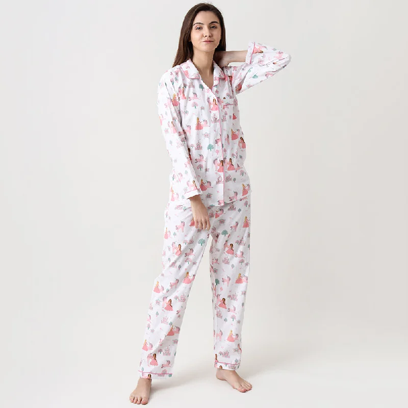 Women Organic Fairytale Pajama Set