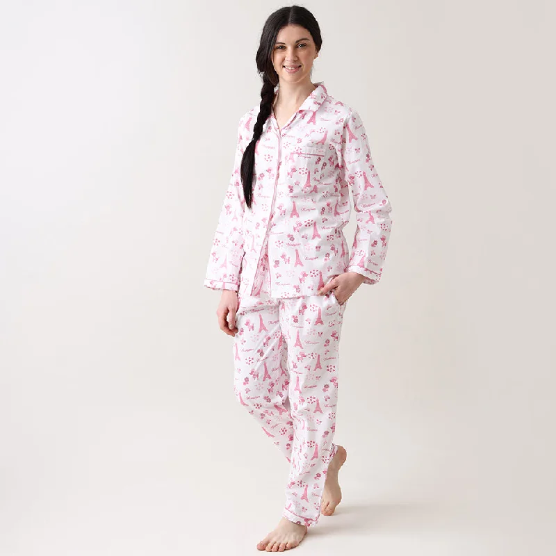 Women Paris Pajama Set